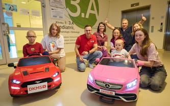 Razem napędzamy dziecięce uśmiechy! 👶🚗 Fundacja DKMS