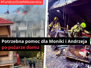 🙏🔥 Pomoc po pożarze dachu domu Moniki i Andrzeja - zdjęcie główne