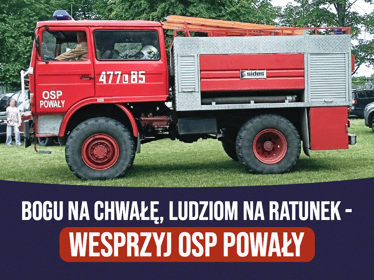 Pomóż nam pomagać – doposażmy OSP Powały - zdjęcie główne