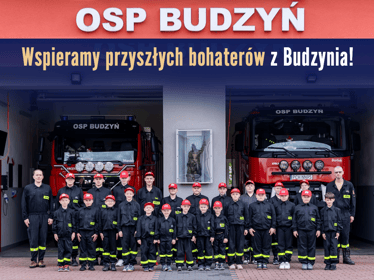 Młodzieżowa i&nbsp;Dziecięca Drużyna Pożarnicza w&nbsp;Budzyniu - zdjęcie główne