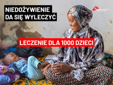 Leczenie dla 1000 dzieci z ciężkim ostrym niedożywieniem - zdjęcie główne