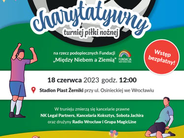 Wspólna gra, wielka siła - charytatywny turniej piłki nożnej - zdjęcie główne