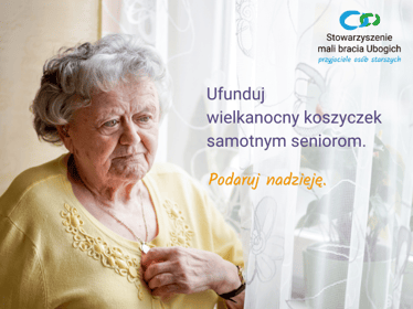 Ufunduj wielkanocny koszyczek samotnej starszej osobie - zdjęcie główne