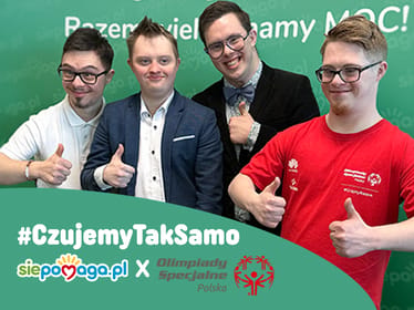 #CzujemyTakSamo - wesprzyj na&nbsp;Światowy Dzień Zespołu Downa - zdjęcie główne