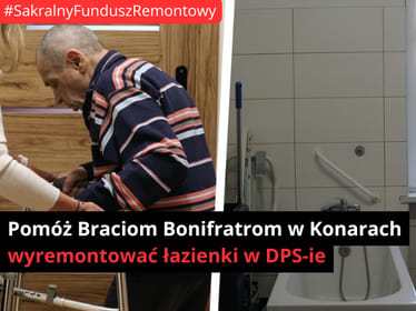 Potrzebny remont łazienek dla 63 niepełnosprawnych osób w DPS w Konarach (II etap) - zdjęcie główne