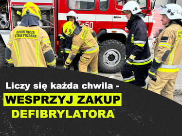 AED dla Turowa – wspólnie z OSP ratujemy życie! - zdjęcie główne