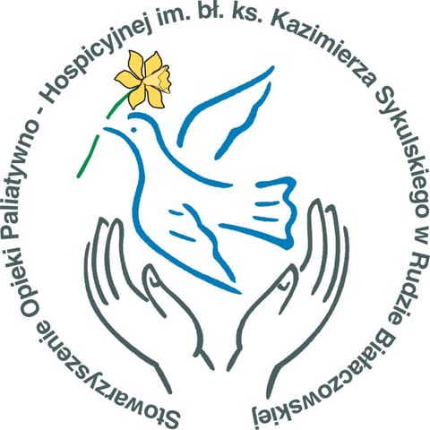 Hospicjum w Rudzie Białaczowskiej - logo organizacji