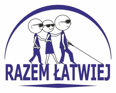 STOWARZYSZENIE NIEWIDOMYCH I&nbsp;SŁABOWIDZĄCYCH " RAZEM ŁATWIEJ" - logo organizacji