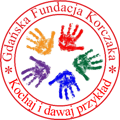Gdańska Fundacja Korczaka "Kochaj i&nbsp;dawaj przykład" - logo