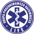 Grupa Poszukiwawczo-Ratownicza LIFE - logo