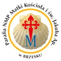 Parafia pw. NPM Matki Kościoła i św. Jakuba St. Apostoła w Brzesku - logo