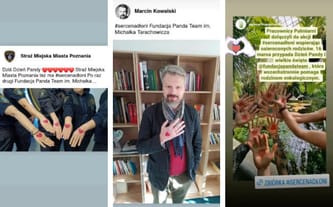 Pokaż #sercenadłoni osieroconym rodzicom