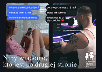 Razem chrońmy dzieci oraz młodzież przed zagrożeniami w sieci.