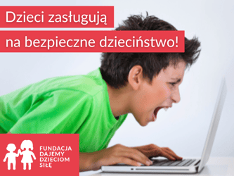 Razem chrońmy dzieci oraz młodzież przed zagrożeniami w sieci.