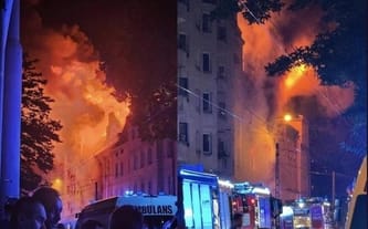 DRAMATYCZNY POŻAR na poznańskich Jeżycach❗️PILNIE potrzebna pomoc