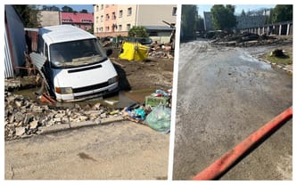 Pomoc powodzianom z województwa opolskiego