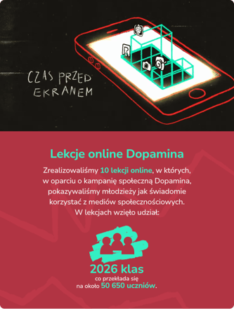 Razem chrońmy dzieci oraz młodzież przed zagrożeniami w sieci.