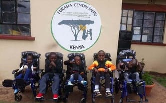 Opieka terapeutyczna w Centrum Furaha-Szczęście w Kenii