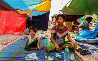 Silne trzęsienie ziemi wstrząsnęło Mjanmą