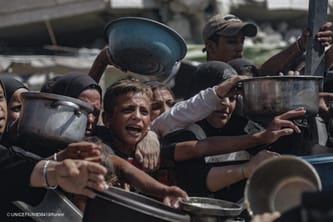 UNICEF Strefa Gazy