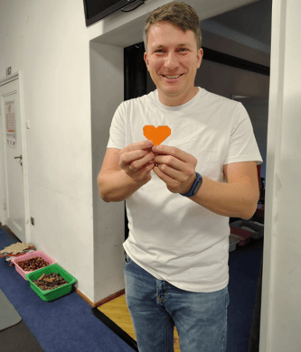 Zajęcia sensoryczne dla dzieci z rodzicami i seniorow Fundacja Serce i Pasja