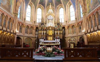 Remont bazyliki w Gietrzwałdzie