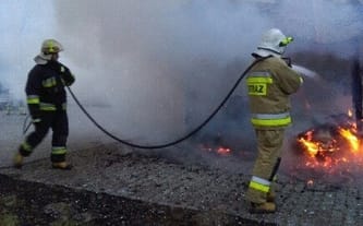 Zbiórka na nowy sztandar dla Ochotniczej Straży Pożarnej w Nowym Worowie z okazji 80 - lecia istnienia jednostki