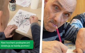 Ich świat zamyka się przy stole terapeutycznym. Pomóż nam pokolorować codzienność kochanych podopiecznych DPS!