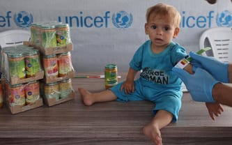 UNICEF Strefa Gazy