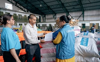 UNICEF Katastrofy naturalne