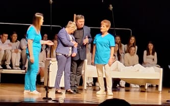 Oskar i Pani Róża - gramy dla dzieci z hospicjum w Częstochowie