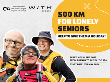 500 km for lonely seniors. Help to give them a holiday.  - main photo