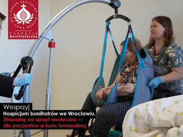 Potrzebny sprzęt medyczny dla pacjentów hospicjum bonifratrów - zdjęcie główne