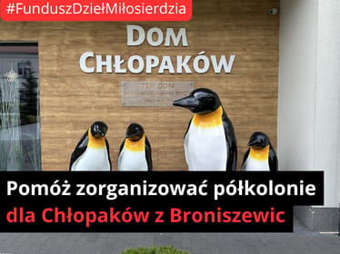 ⛱️ 🐧 Półkolonie dla wyjątkowych Chłopaków z Broniszewic - 2026 - zdjęcie główne
