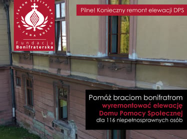 Woda i wilgoć przedostają się do środka! Pilnie potrzebny remont elewacji Domu Pomocy Społecznej dla 116 osób niepełnosprawnych - zdjęcie główne