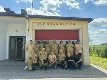 Wszystko zaczyna się od ludzi - budujemy od nowa OSP Nowa Brzuza - zdjęcie główne