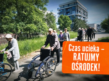 Nie pozwólmy na likwidację Dziennego Ośrodka dla chorych na Alzheimera! - zdjęcie główne