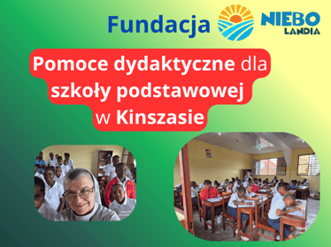 Wsparcie na zakup pomocy dydaktycznych dla szkoły w Kinszasie (Demokratyczna Republika Konga) - zdjęcie główne