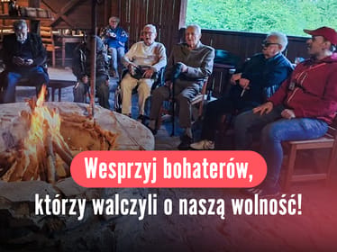 Podarujmy Bohaterom trzy dni odpoczynku, wspomnień i międzypokoleniowych spotkań❗️ - zdjęcie główne