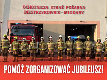 Świętujmy razem 80-lecie OSP Biestrzykowice-Miodary! - zdjęcie główne