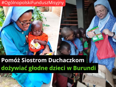 🇧🇮 🥣 Pomóż Siostrom Duchaczkom dożywiać dzieci w Burundi - zdjęcie główne
