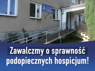 Pomóż nam wyposażyć salę rehabilitacyjną Hospicjum w Skierniewicach! - zdjęcie główne