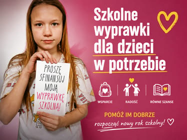 Zapewnij wyprawki szkolne dla podopiecznych fundacji - zdjęcie główne