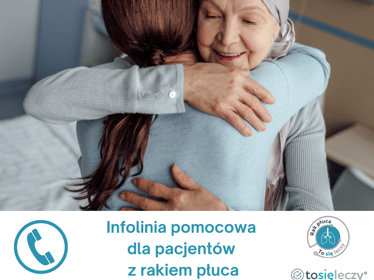 Infolinia pomocowa dla pacjentów z rakiem płuca w Polsce - zdjęcie główne