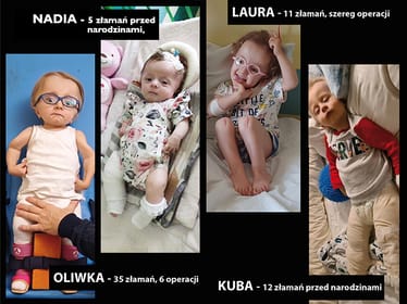 Każdy dotyk zagraża życiu – trwa walka z wrodzoną łamliwością kości - POMÓŻ! - zdjęcie główne