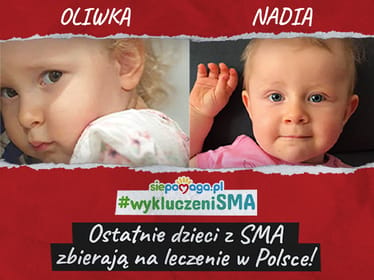 #wykluczeniSMA Ogólnopolska zbiórka dla&nbsp;dzieci z&nbsp;SMA! Zostały bez&nbsp;refundacji – pomocy! - zdjęcie główne