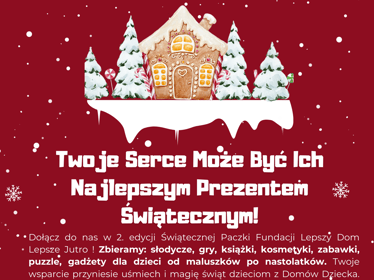 Świąteczna Paczka Pełna Marzeń dla dzieci z domów dziecka - zdjęcie główne