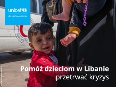Pomóż dzieciom w&nbsp;Libanie przetrwać kryzys - zdjęcie główne