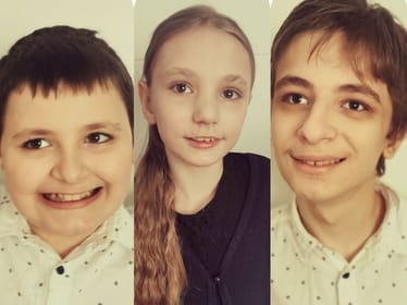 Mateusz, Wiktoria, Roksana i&nbsp;Krzysztof Burzyńscy - zdjęcie główne