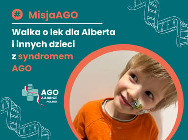 #misjaAGO – Walka o&nbsp;lek dla&nbsp;Alberta i&nbsp;innych dzieci z&nbsp;syndromem AGO❗️ - zdjęcie główne